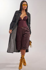 ON YOUR RADAR DENIM TRENCH