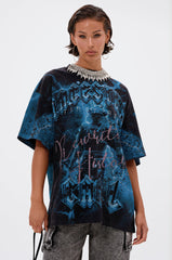 FIRST ROW ANCESTRAL FURY OVERSIZED GRAPHIC TEE