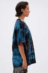 FIRST ROW ANCESTRAL FURY OVERSIZED GRAPHIC TEE
