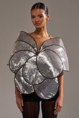 LA DIVINA SEQUIN TOP