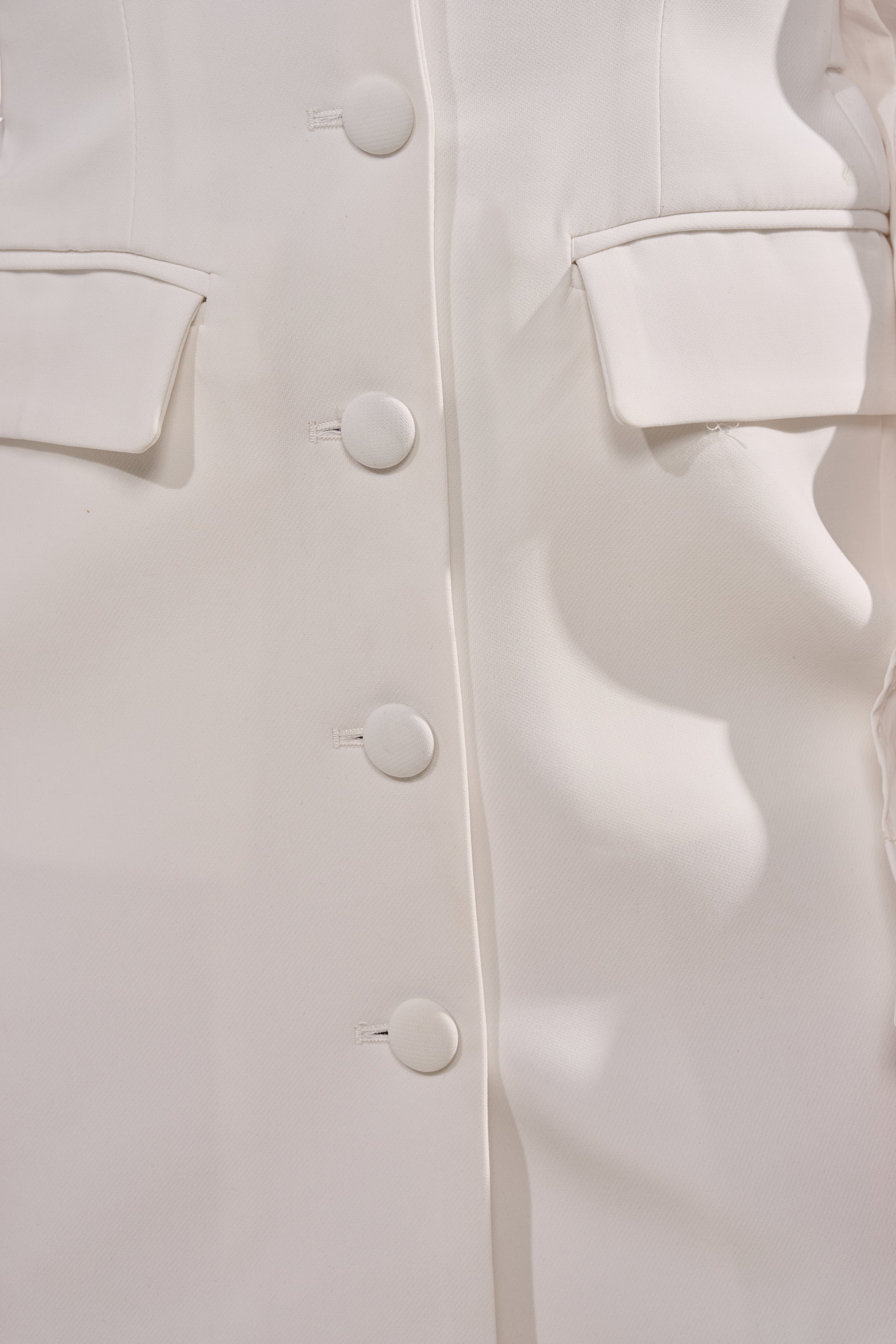 RUNNING THINGS COLLARED MINI DRESS