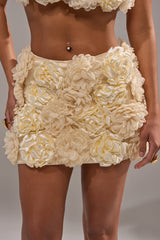 FLOWER POWER MINI SKIRT