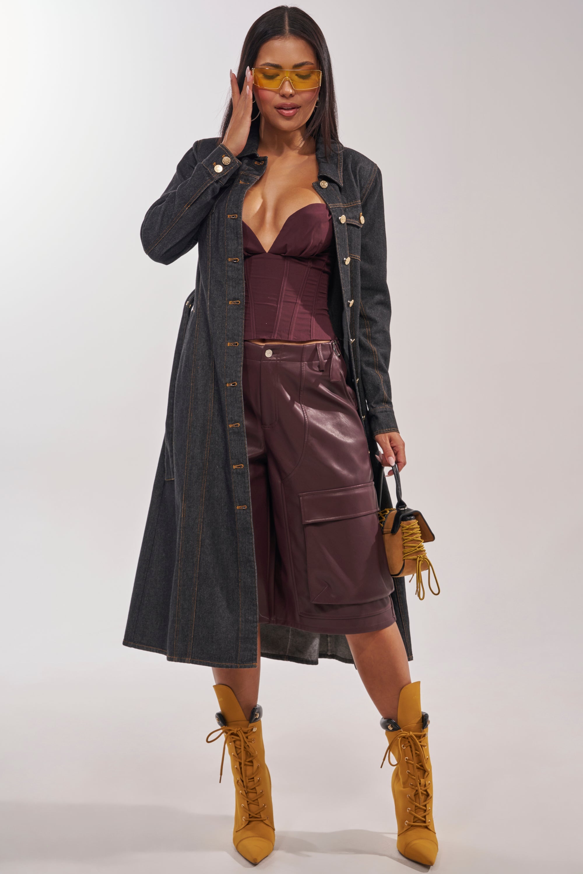 ON YOUR RADAR DENIM TRENCH