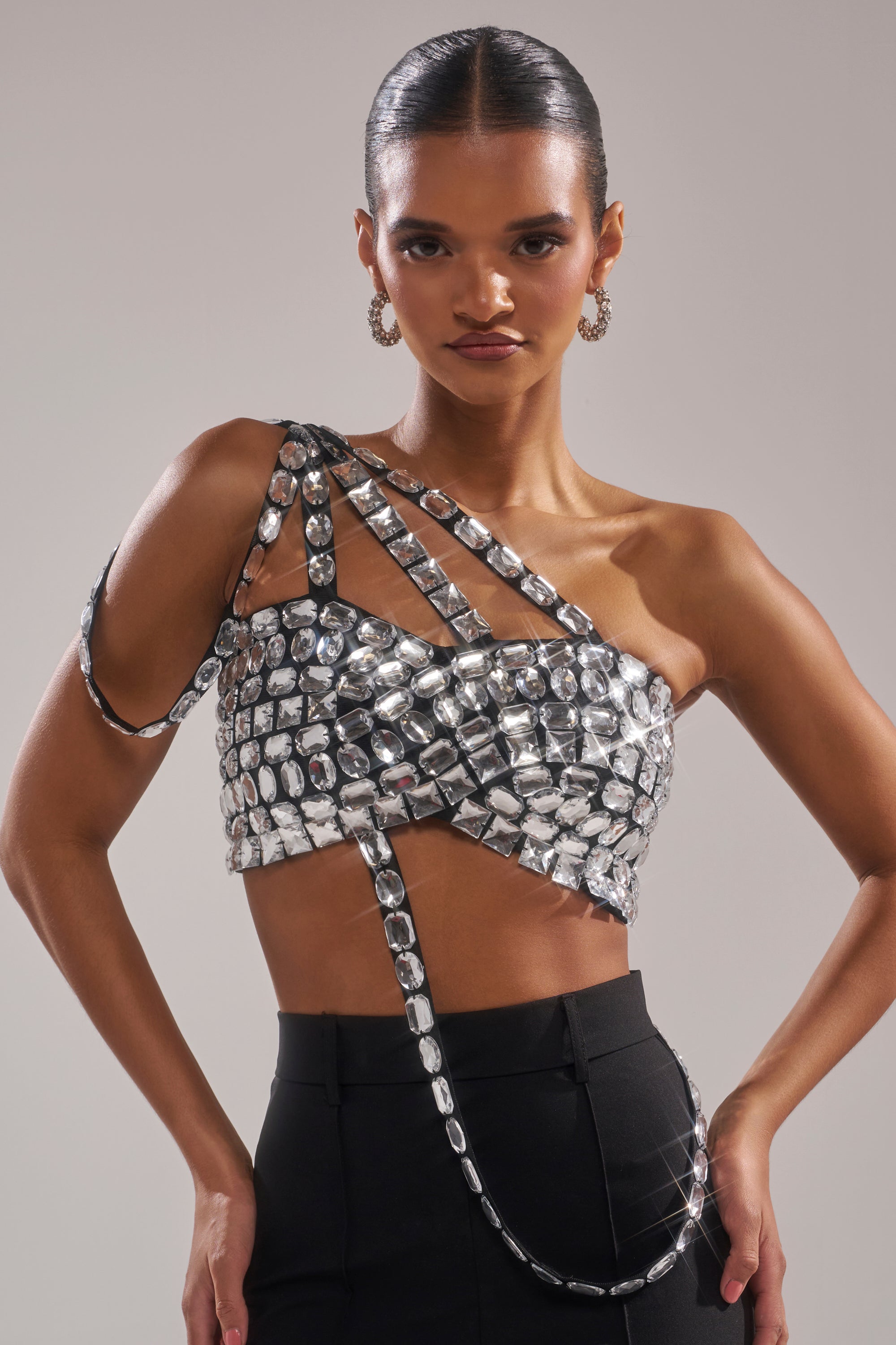 FLASHING LIGHTS BLOUSE