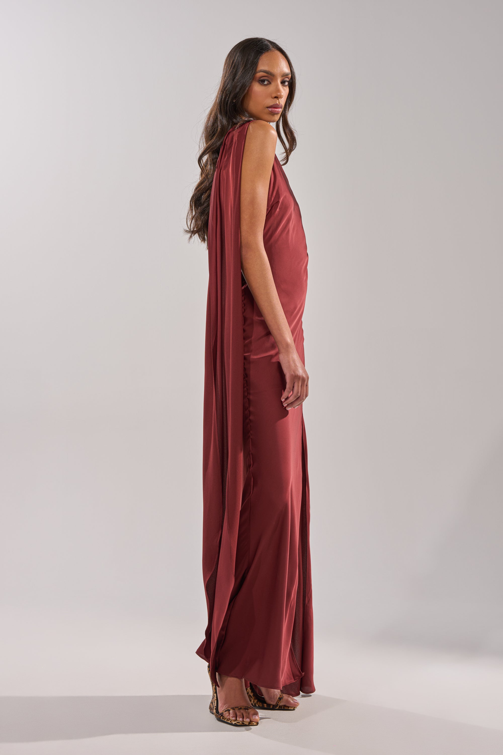 RSVP READY SATIN MAXI DRESS