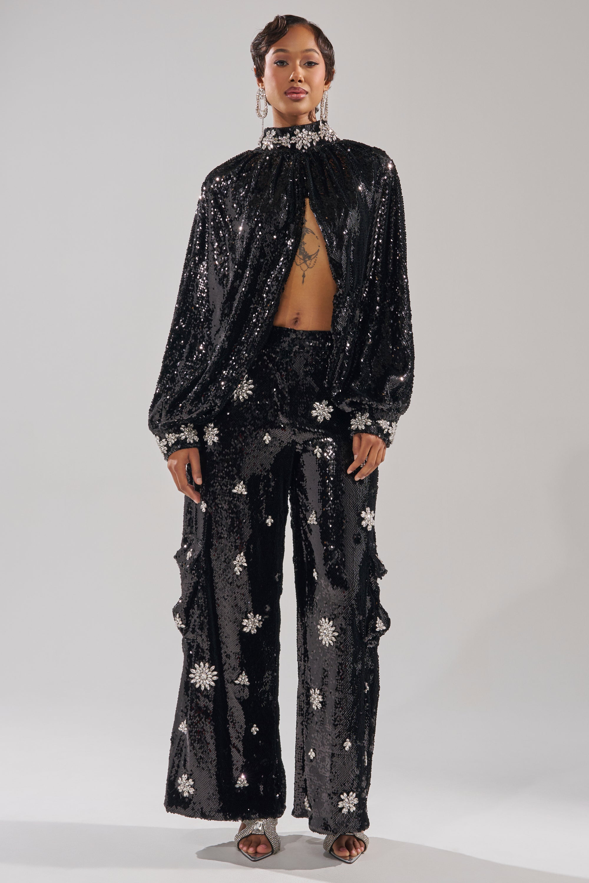 DAZZLING HOLIDAY SEQUIN TOP