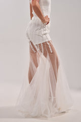 EYE FOR MY EYES ON YOUR MESH FLARE PANT