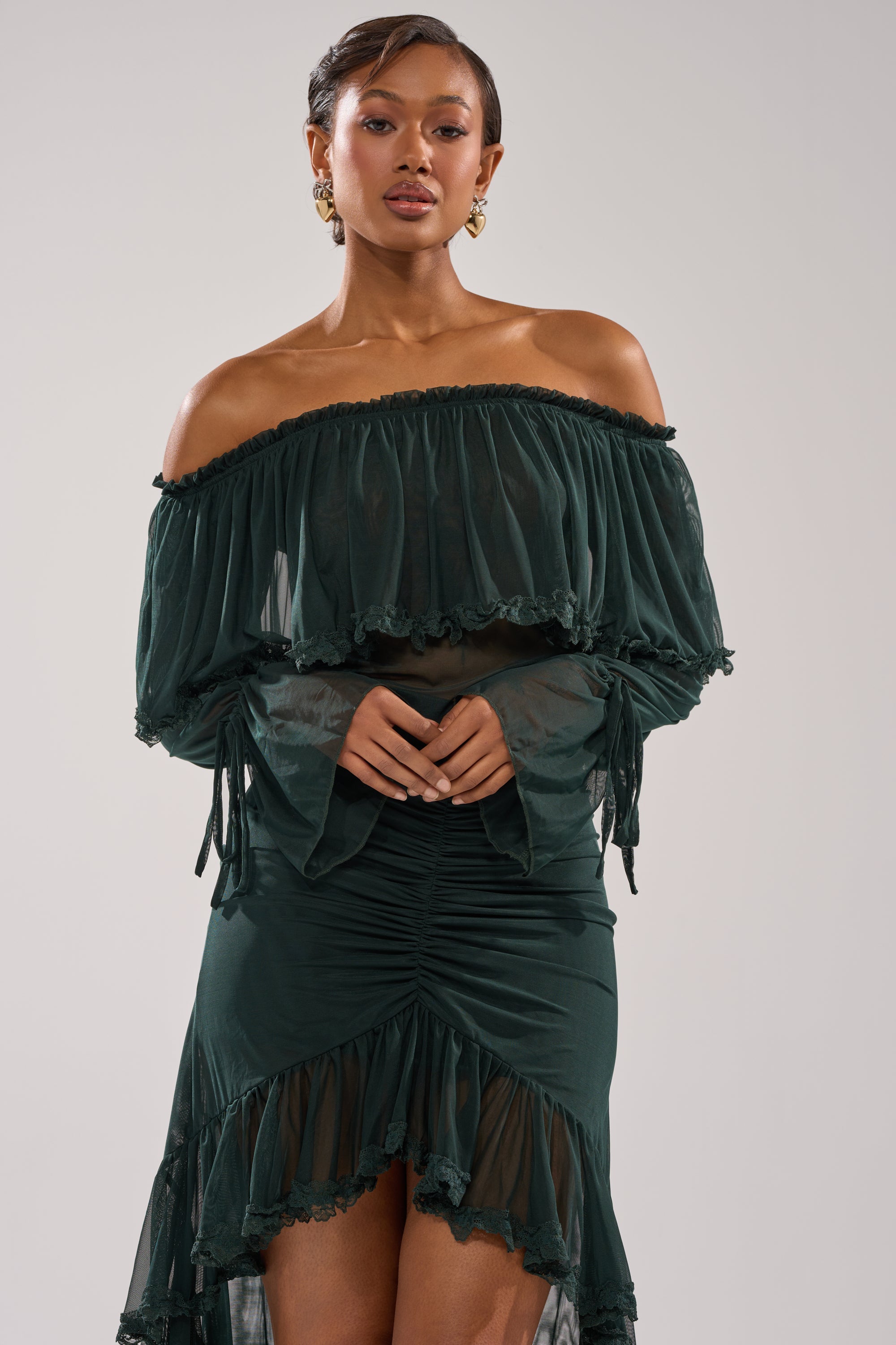 EMERALD LOVER BLOUSE