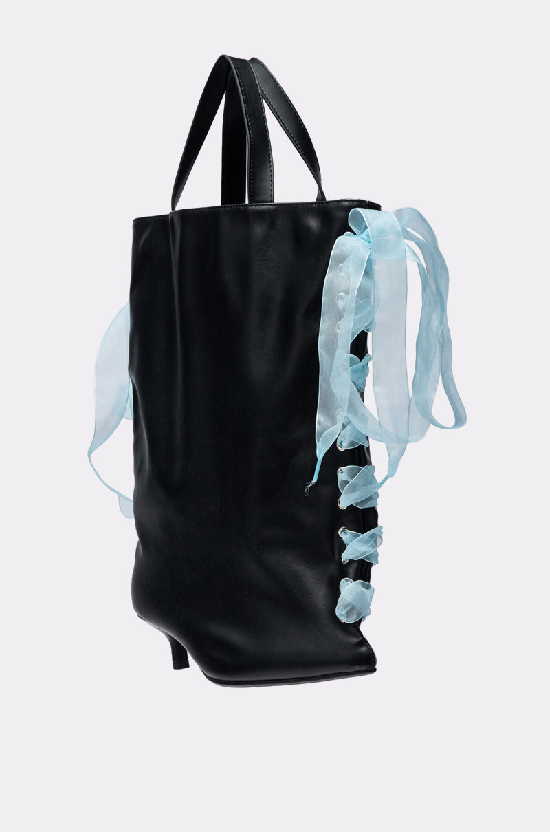 TIE MY SHOE PURSE