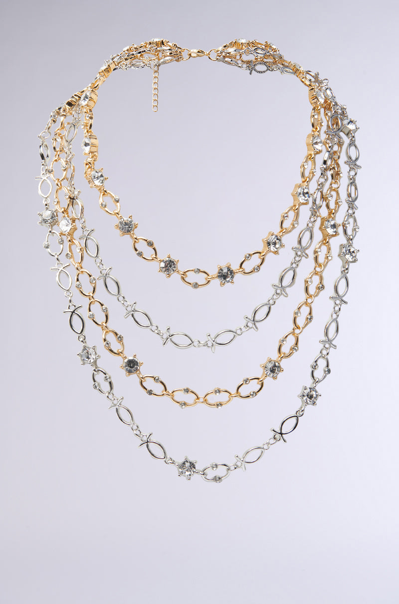 STUNNA LAYERED NECKLACE