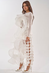 DRAMA RUFFLE BLOUSE
