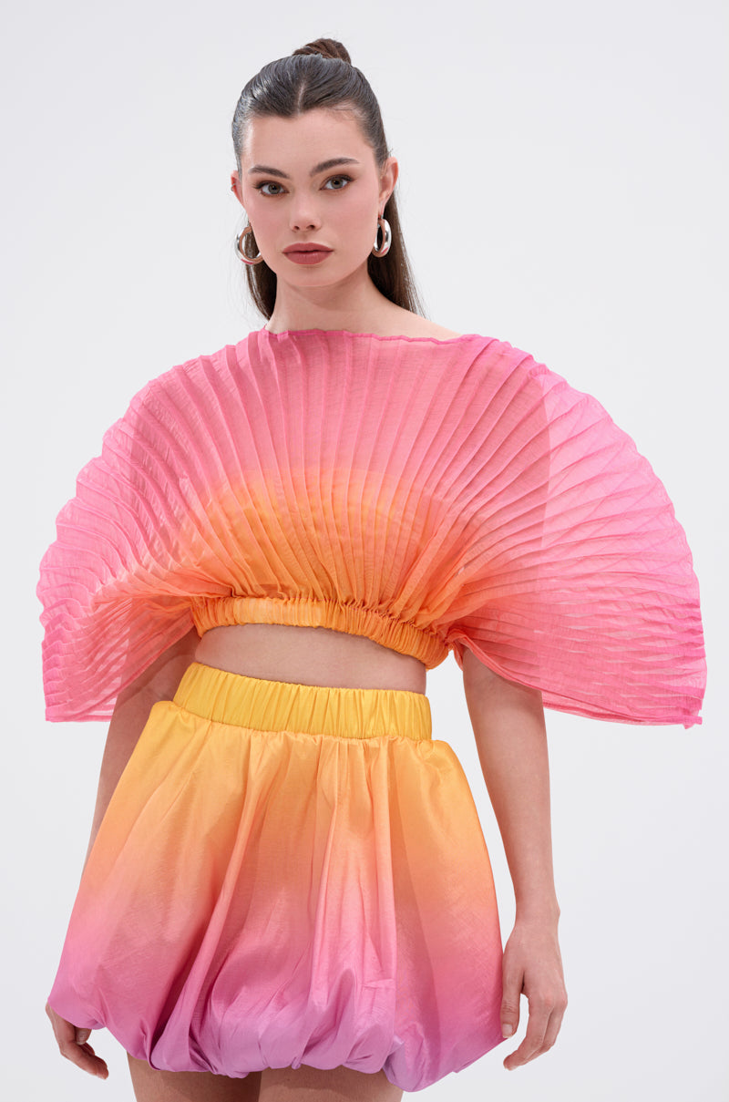 SHELBY OMBRE BLOUSE
