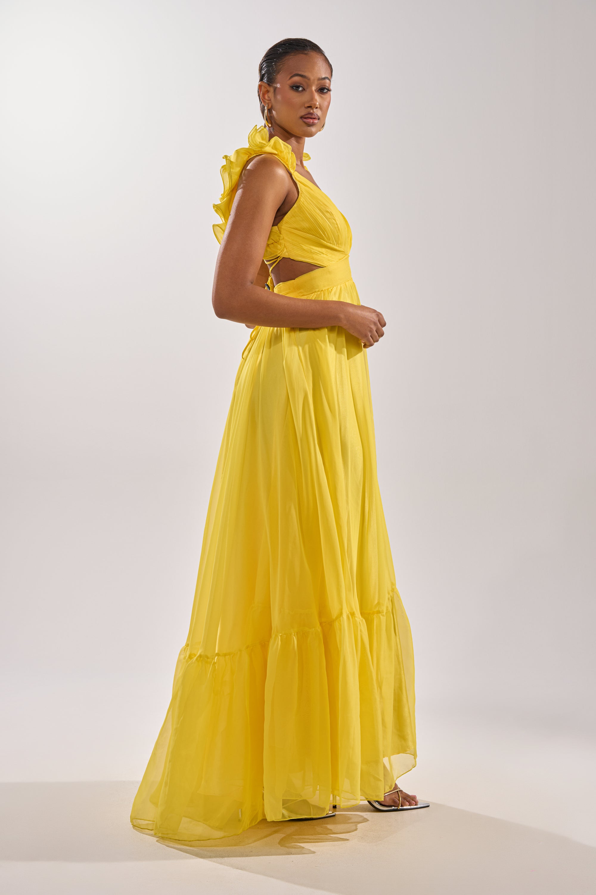 DREAM GIRL MAXI DRESS IN YELLOW