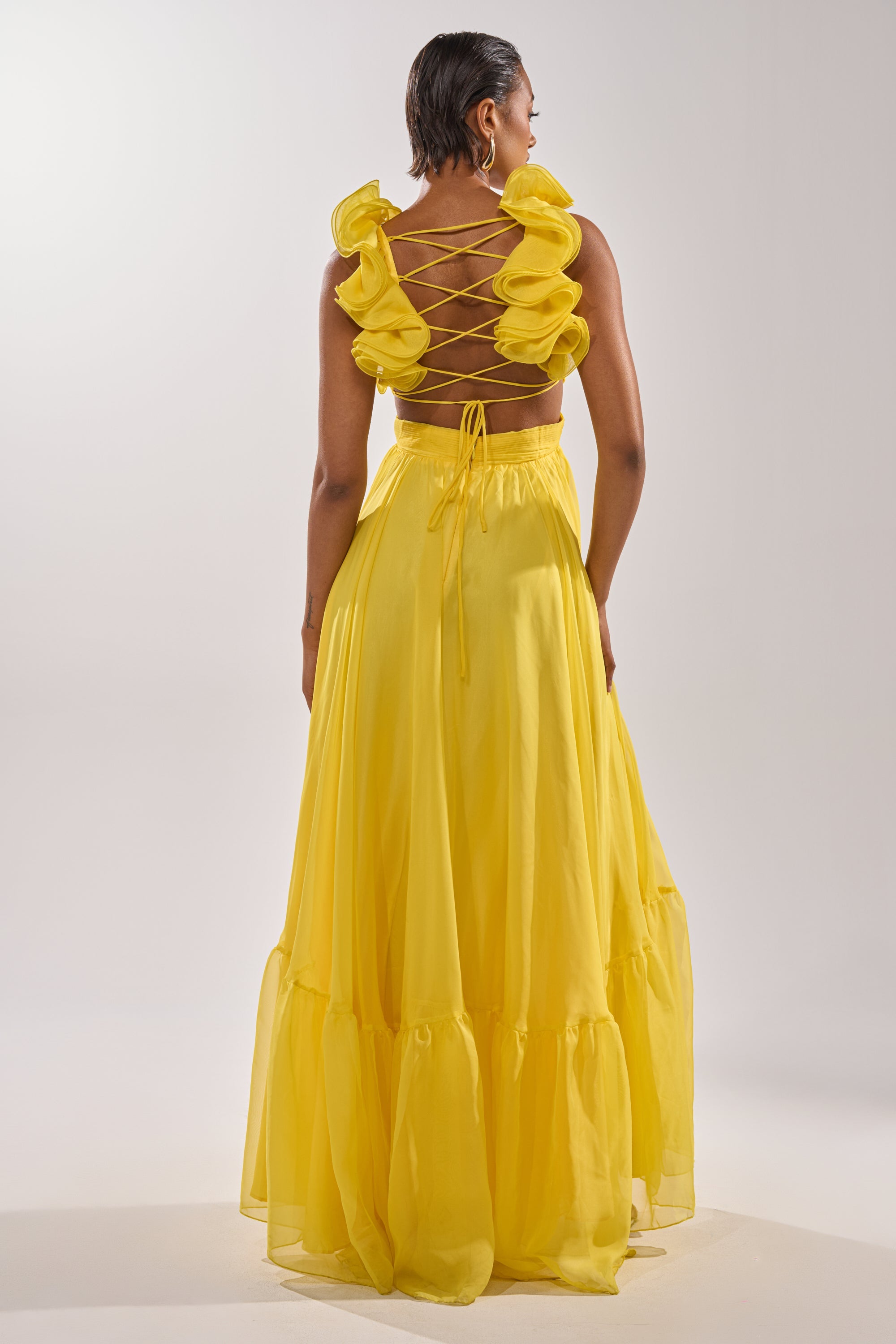 DREAM GIRL MAXI DRESS IN YELLOW