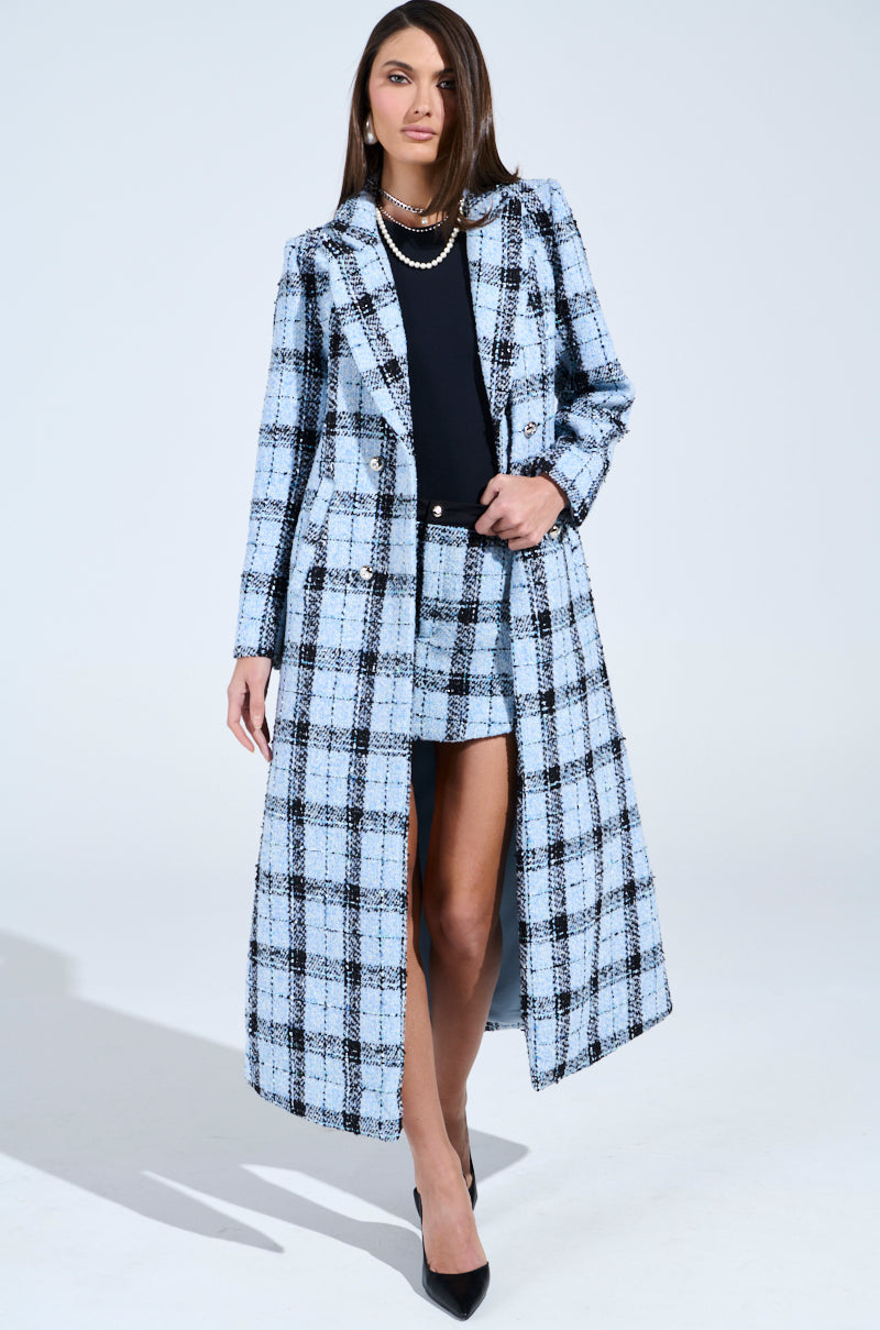 SMOOTH TRANSITION TWEED SKORT