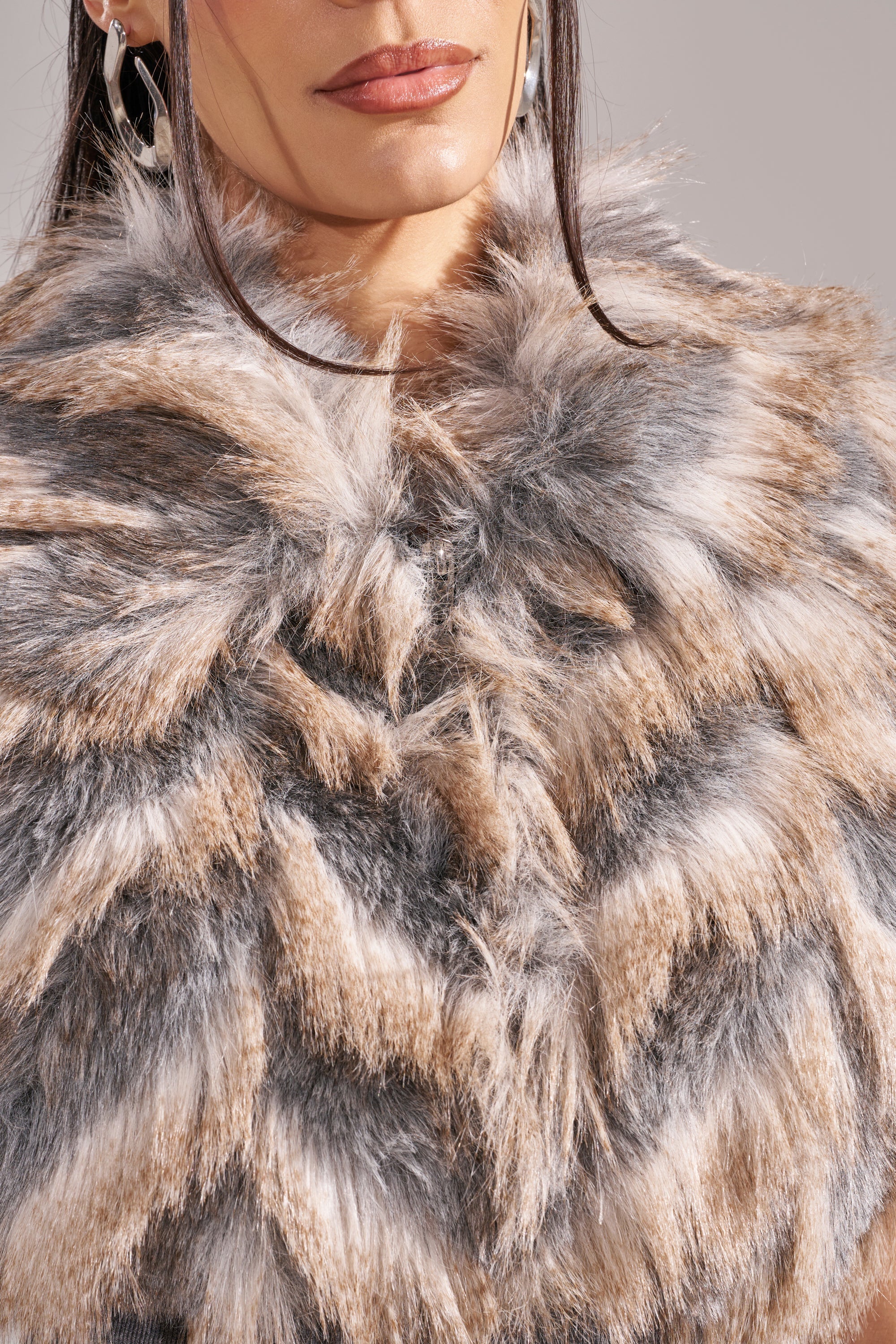 NEW SENSATION FUR TOP