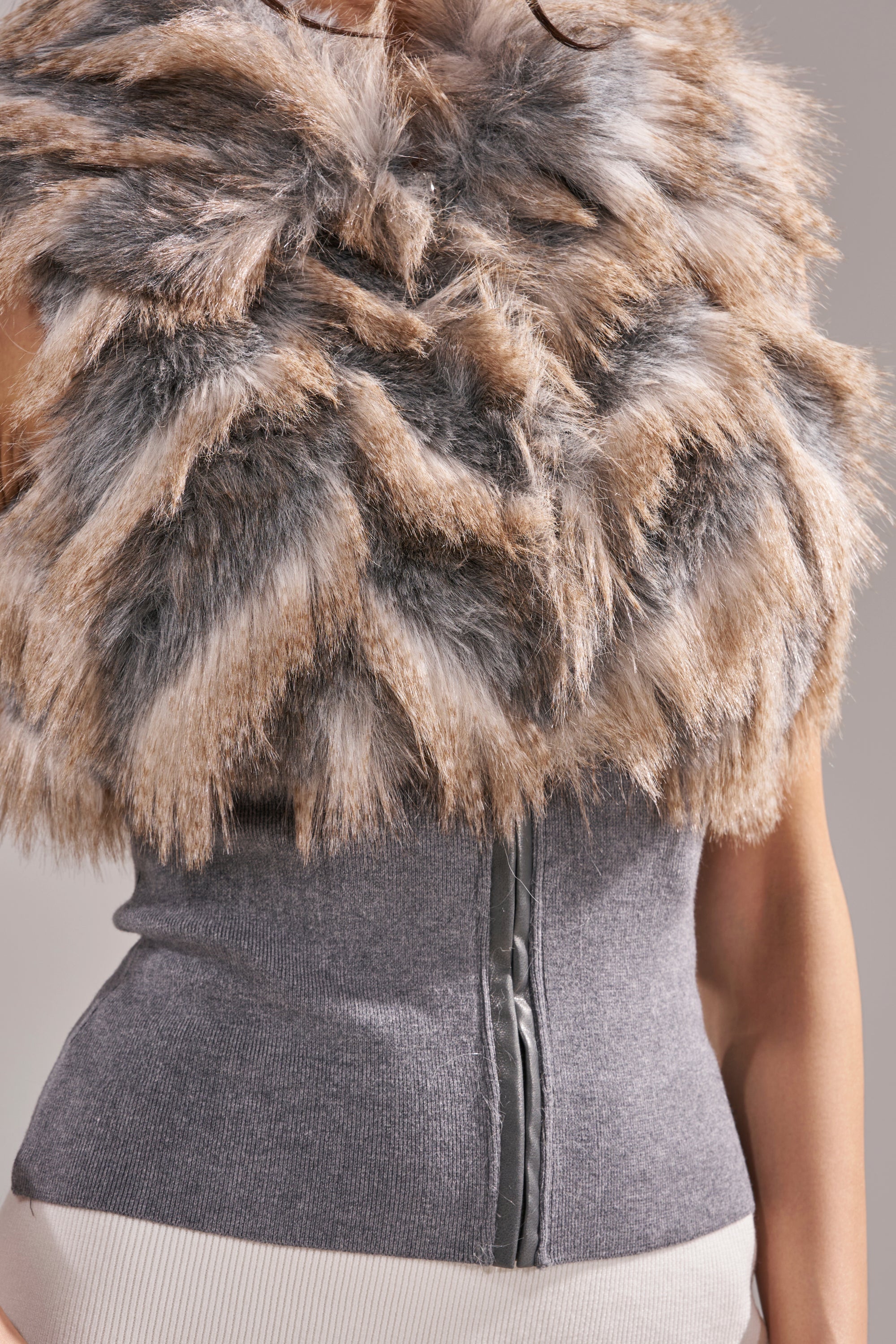 NEW SENSATION FUR TOP