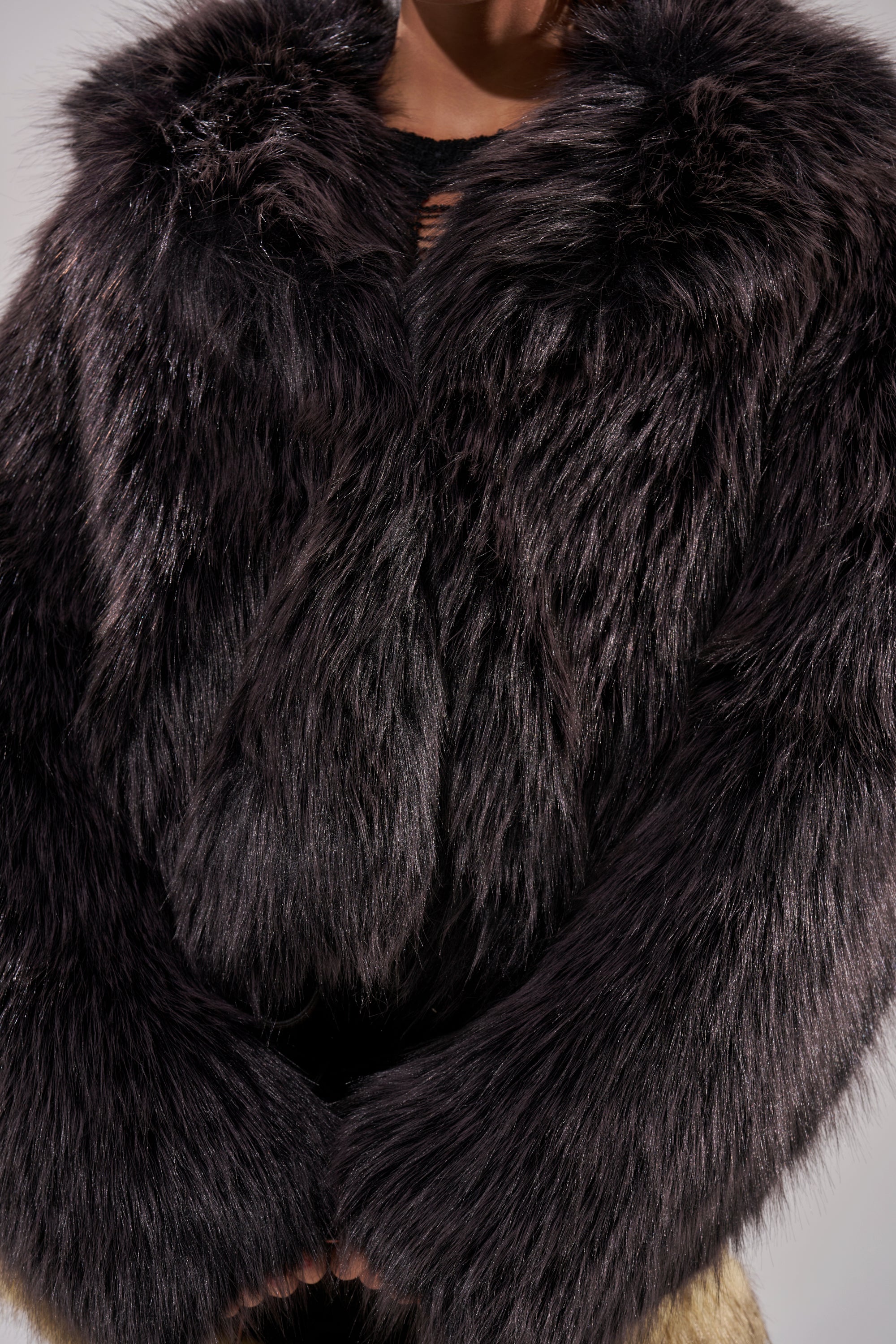 DUSK TIL DAWN FAUX FUR COAT
