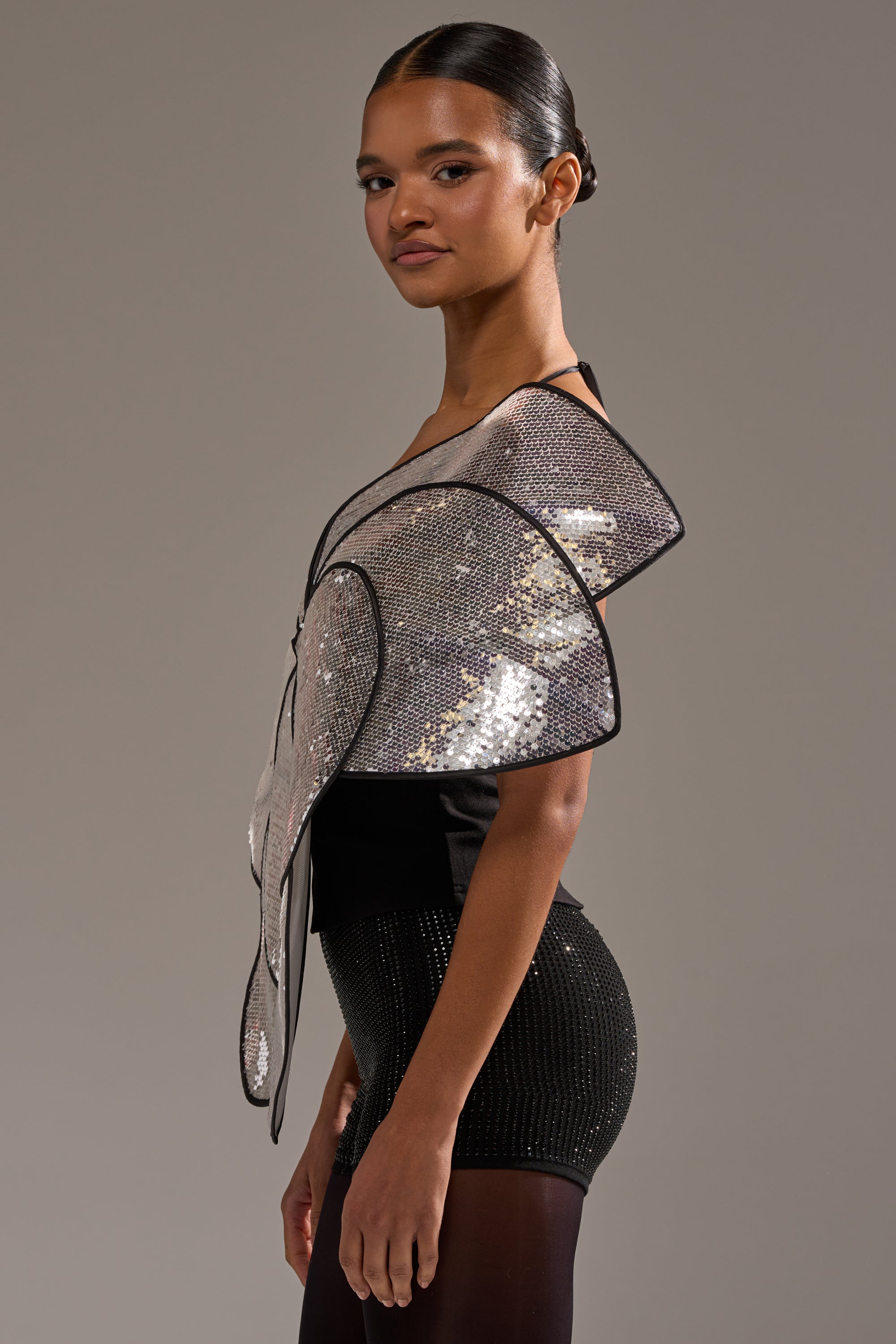 LA DIVINA SEQUIN TOP