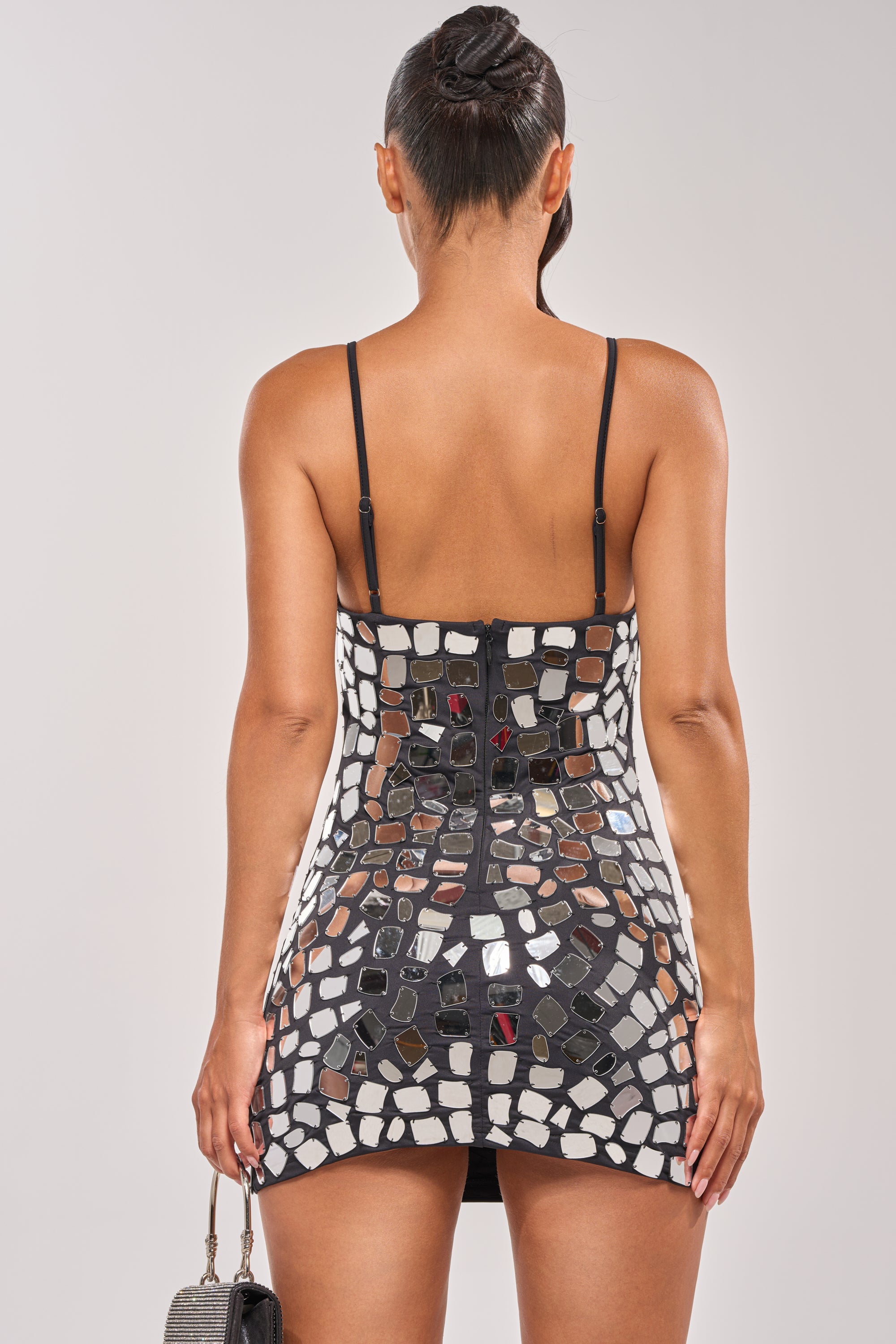 TRUE ICON MIRROR MINI DRESS