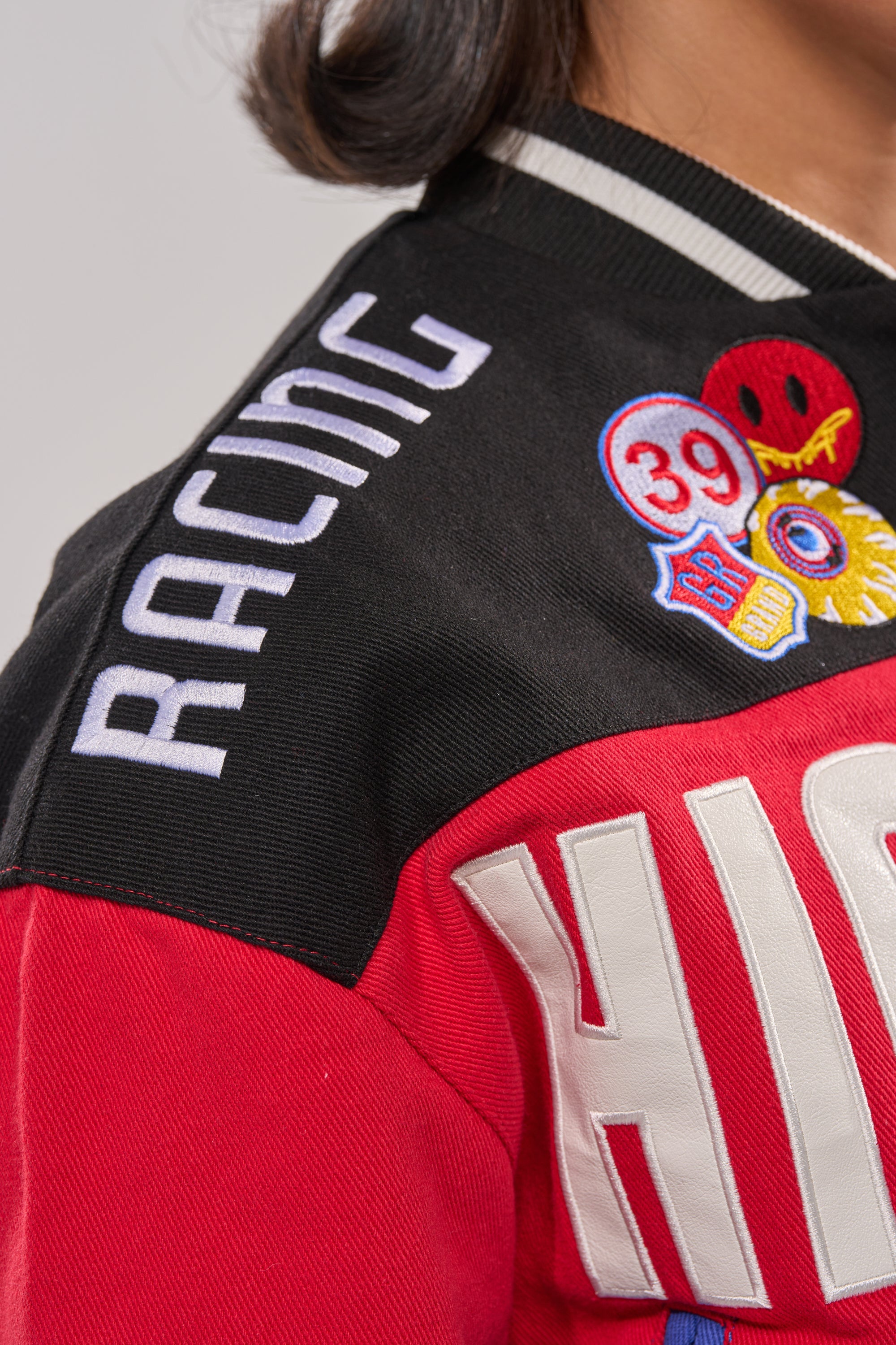 HIGH GEAR EMBROIDERED BOMBER