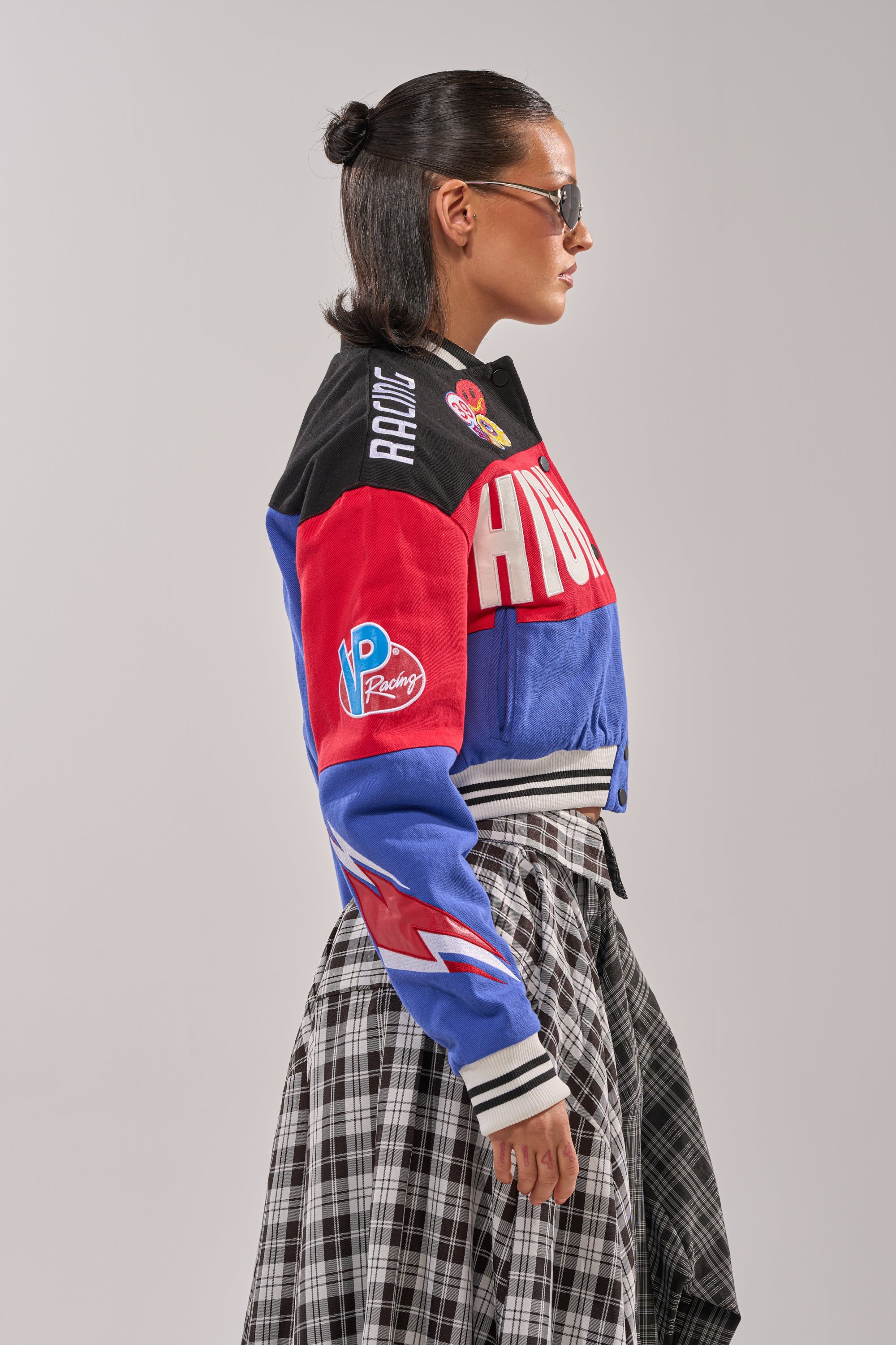 HIGH GEAR EMBROIDERED BOMBER