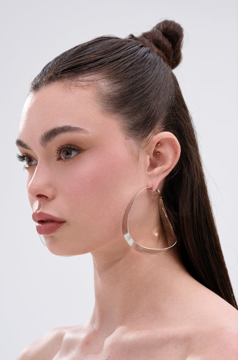 RIDE THE WAVE HOOP EARRING
