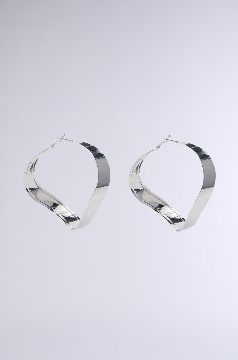 RIDE THE WAVE HOOP EARRING