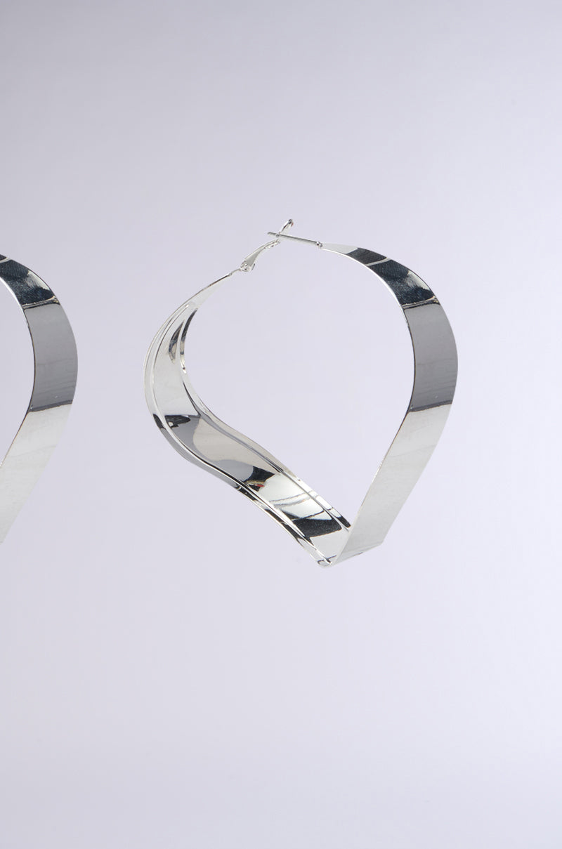 RIDE THE WAVE HOOP EARRING