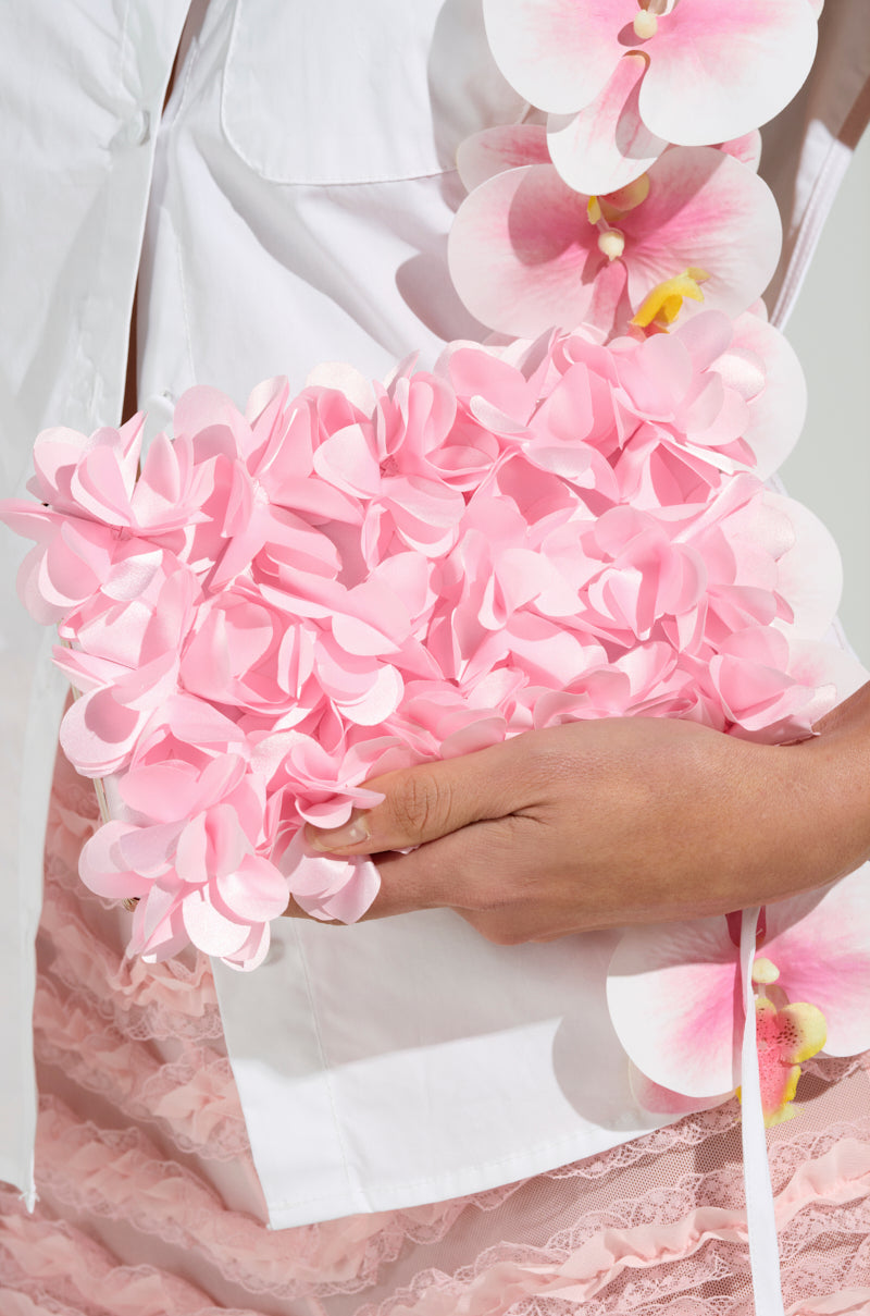 PRECIOUS PETAL CLUTCH